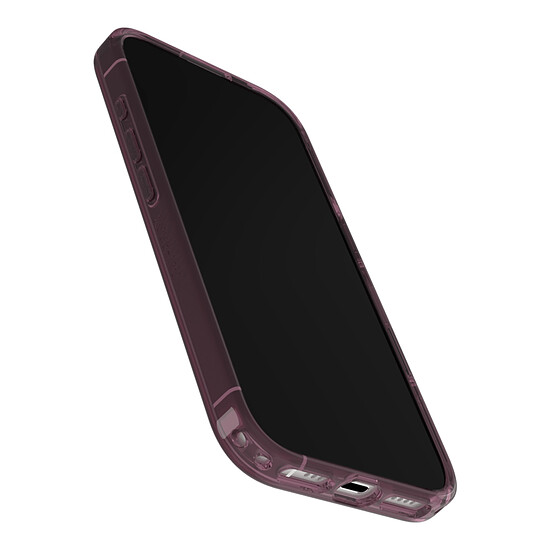 Coque et housse OtterBox Symmetry Series Purple Mystery Clear (transparent) - Protection MagSafe fine pour iPhone 17 - Autre vue