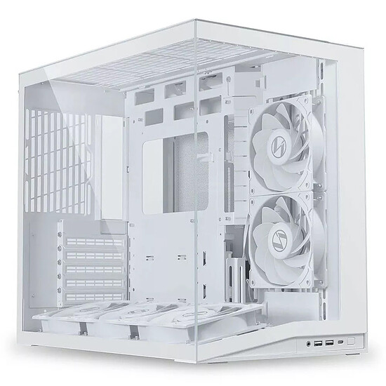 Boîtier PC Lian Li O11 Dynamic Mini V2 Flow  - Blanc - Autre vue