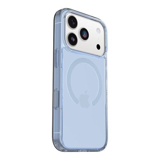 Coque et housse OtterBox Symmetry Series Blue Bliss Clear (transparent) - Protection MagSafe fine pour iPhone 17 Pro - Autre vue