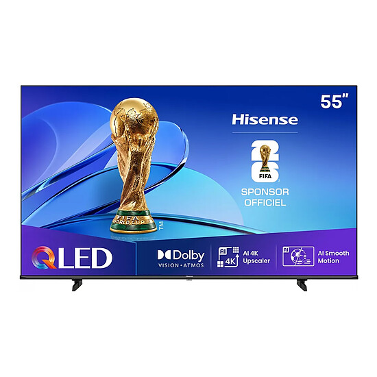 TV Hisense 55E7Q - TV QLED 4K UHD HDR - 139 cm