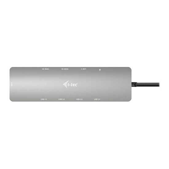 Hub USB i-tec USB-C Metal Nano 2 Display Docking Station Power Delivery 100W + Adaptateur secteur 100W - Autre vue