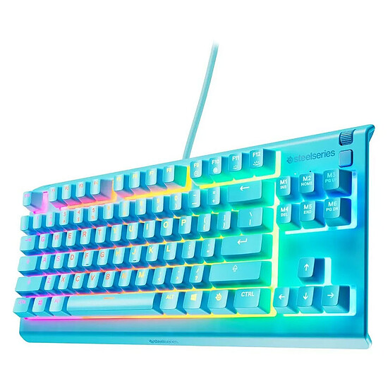 Clavier PC SteelSeries Apex 3 TKL - Aqua - Autre vue