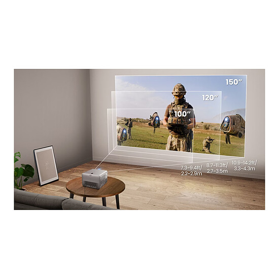 Vidéoprojecteur BenQ TK705i - Autre vue