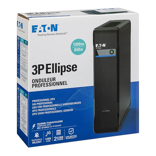 Onduleur Eaton Ellipse 3P 1300 USB FR - Autre vue