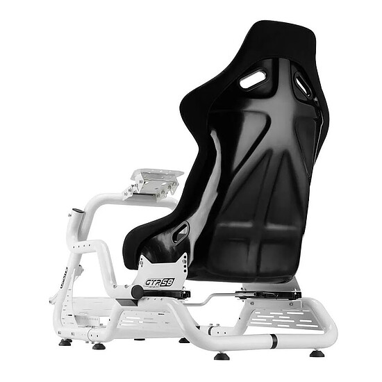 Cockpit / Siège de simracing OPLITE GTR S8 Infinity Force - Blanc - Autre vue