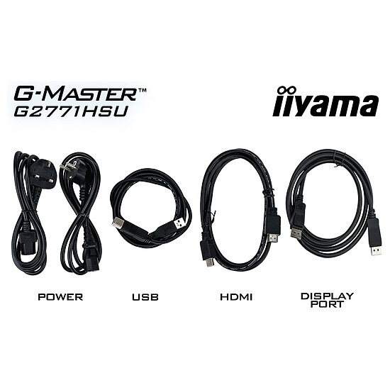 Écran PC iiyama G-Master G2771HSU-B1 Red Eagle  - Autre vue