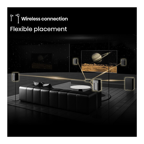 Barre de son Hisense HT-Saturn by Devialet - Autre vue
