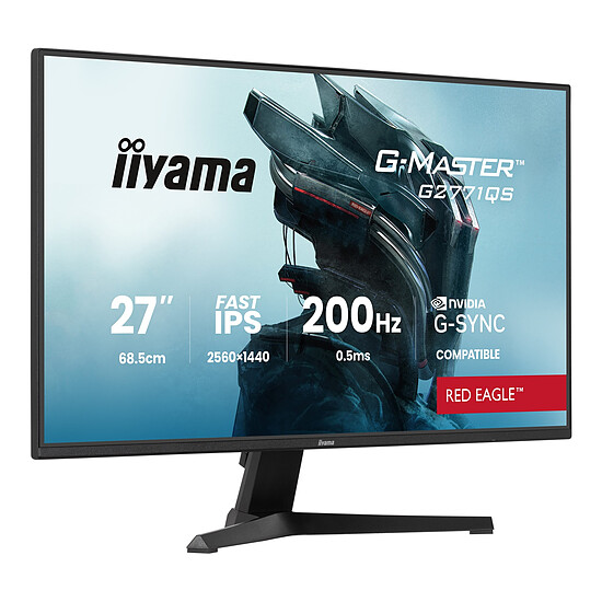 Écran PC iiyama G-Master G2771QS-B1 Red Eagle - Autre vue