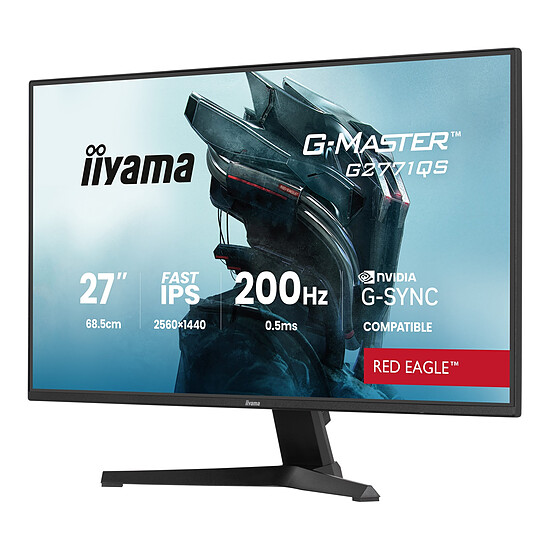 Écran PC iiyama G-Master G2771QS-B1 Red Eagle - Autre vue