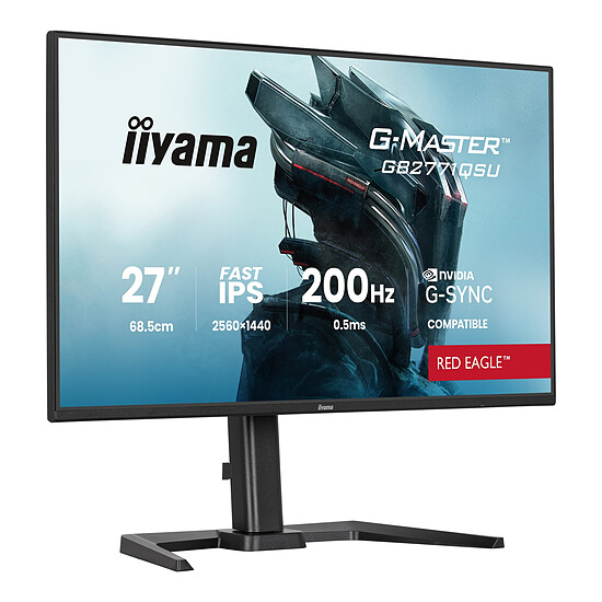 Écran PC iiyama 27"G-Master GB2771QSU-B1 Red Eagle - Autre vue