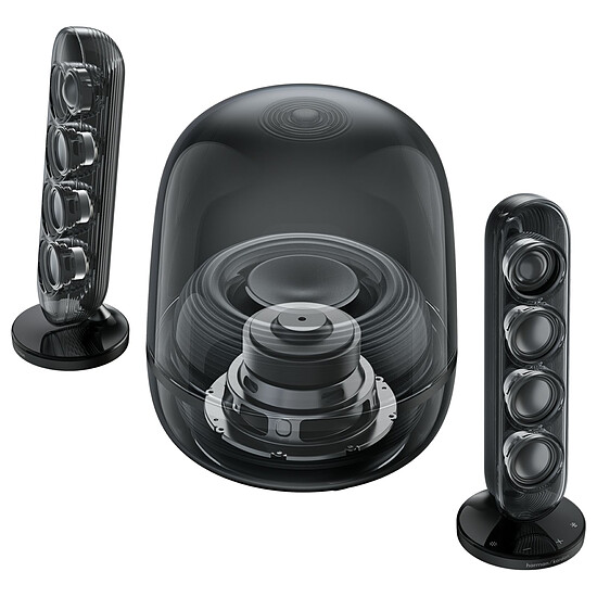 Enceinte sans fil Harman Kardon SoundSticks 5 - Noir - Enceinte Bluetooth - Autre vue