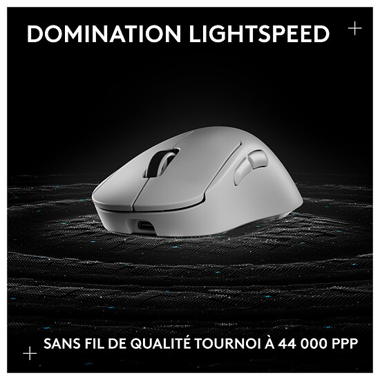 Souris PC Logitech G Pro X Superlight 2 DEX - Blanc - Autre vue