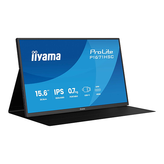 Écran PC iiyama Prolite P1671HSC-B1 - Autre vue