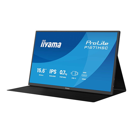 Écran PC iiyama Prolite P1671HSC-B1 - Autre vue