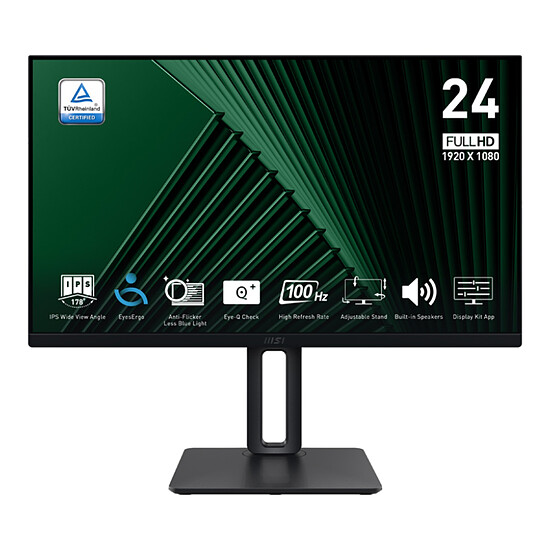 Écran PC MSI PRO MP245PG - Autre vue