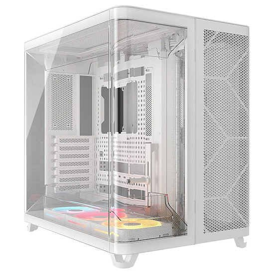 Boîtier PC Corsair AIR 5400 LX-R RGB iCUE LINK - Blanc - Autre vue