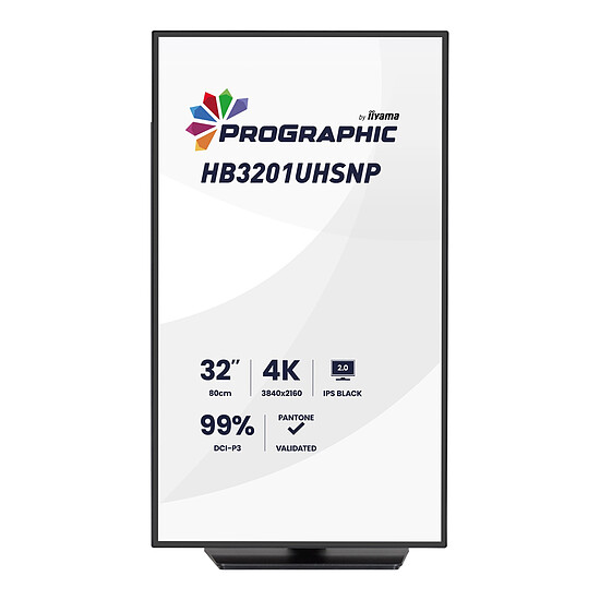 Écran PC iiyama ProGraphic HB3201UHSNP-B1 - Autre vue
