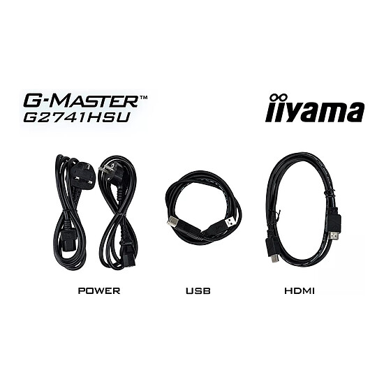 Écran PC iiyama G-Master G2741HSU-B1 Black Hawk - Autre vue