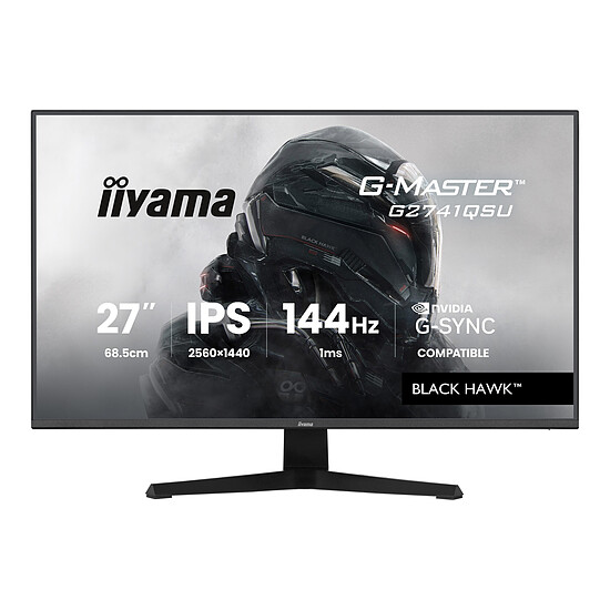 Écran PC iiyama G-Master G2741QSU-B1 Black Hawk - Autre vue