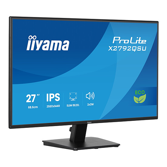 Écran PC iiyama ProLite X2792QSU-B1 - Autre vue