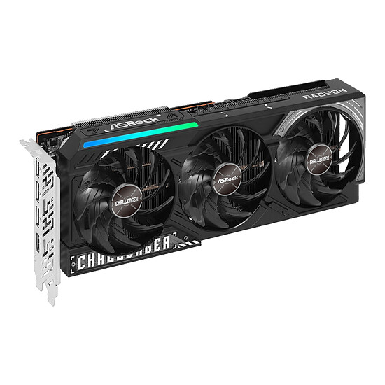 Carte graphique ASRock AMD Radeon RX 9070 XT Challenger 16GB - Autre vue