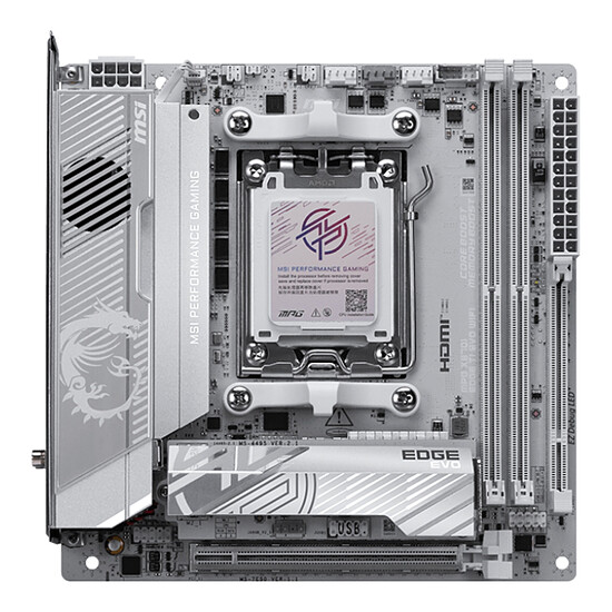 Carte mère MSI MPG X870I EDGE TI EVO WIFI - Autre vue