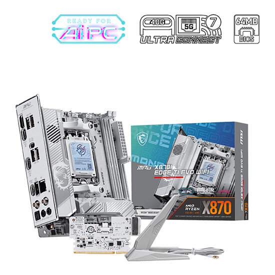 Carte mère MSI MPG X870I EDGE TI EVO WIFI - Autre vue