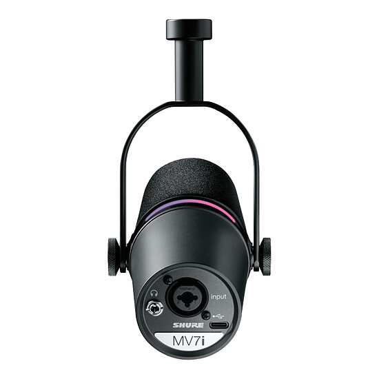 Microphone Shure MV7i Noir - Autre vue