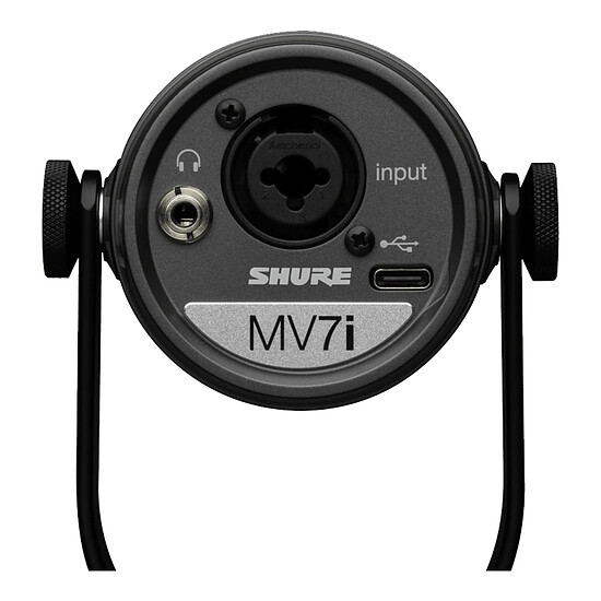 Microphone Shure MV7i Noir - Autre vue
