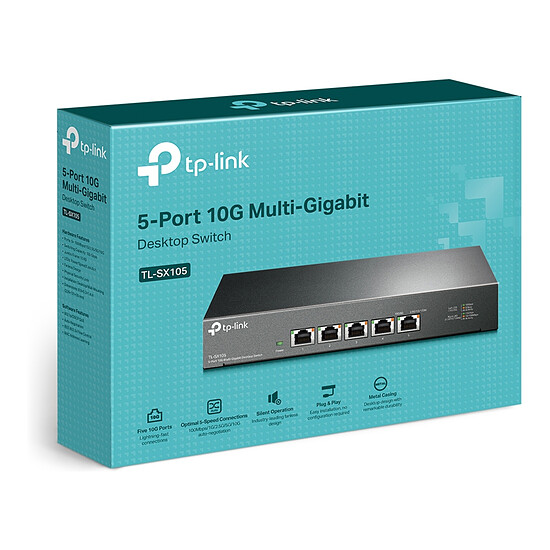 Switch et Commutateur TP-LINK TL-SX105  - Autre vue