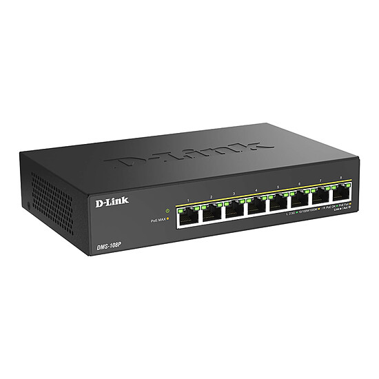 Switch et Commutateur D-Link DMS-108P - Autre vue