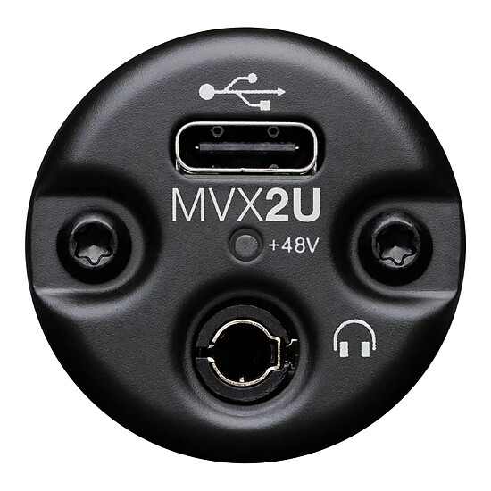 Accessoires streaming Shure MVX2U - Autre vue
