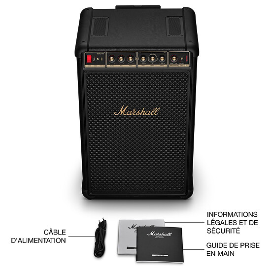 Enceinte de soirée Marshall Bromley 750 Noir - Enceinte de soirée - Autre vue