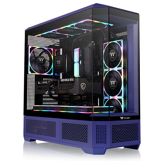 Boîtier PC Thermaltake View 600 TG - Future Dusk violet - Autre vue