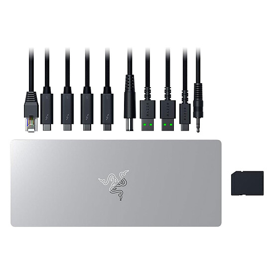 Station d'accueil PC portable Razer Thunderbolt 5 Dock - Mercury - Autre vue
