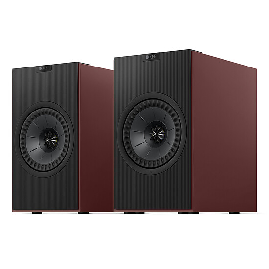 Enceintes HiFi / Home-Cinéma KEF Coda W Vintage Burgundy - Rouge - Autre vue
