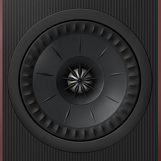 Enceintes HiFi / Home-Cinéma KEF Coda W Vintage Burgundy - Rouge - Autre vue