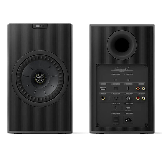 Enceintes HiFi / Home-Cinéma KEF Coda W Vintage Dark Titanium - Anthracite - Autre vue