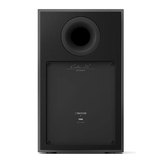 Enceintes HiFi / Home-Cinéma KEF Coda W Vintage Dark Titanium - Anthracite - Autre vue