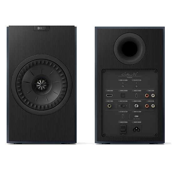Enceintes HiFi / Home-Cinéma KEF Coda W Vintage Midnight Blue - Bleu - Autre vue