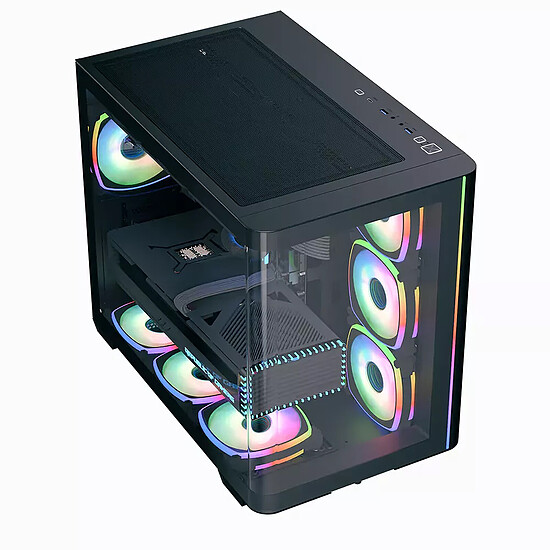 Boîtier PC Aerocool P500C Evo - Noir - Autre vue