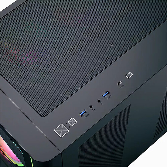 Boîtier PC Aerocool P500C Evo - Noir - Autre vue