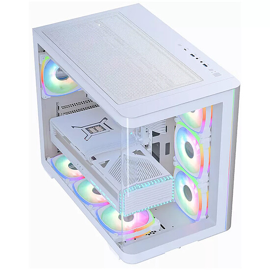 Boîtier PC Aerocool P500C Evo - Blanc - Autre vue