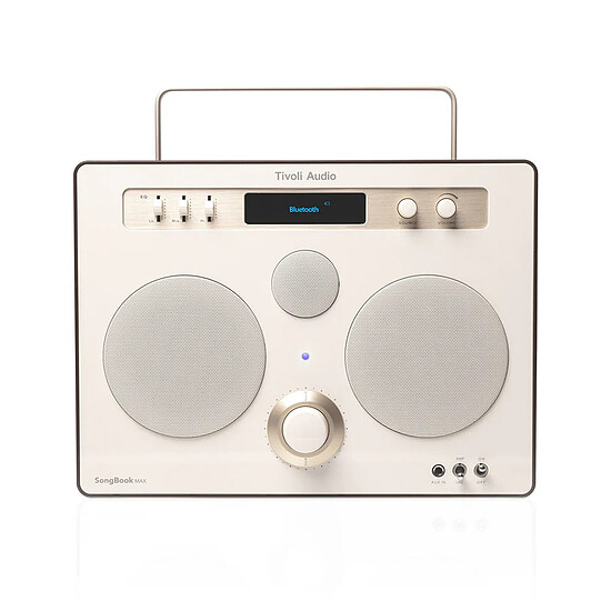 Enceinte sans fil Tivoli Audio SongBook Max - Crème/Marron  - Autre vue