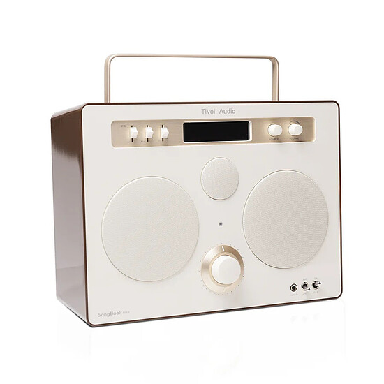 Enceinte sans fil Tivoli Audio SongBook Max - Crème/Marron  - Autre vue