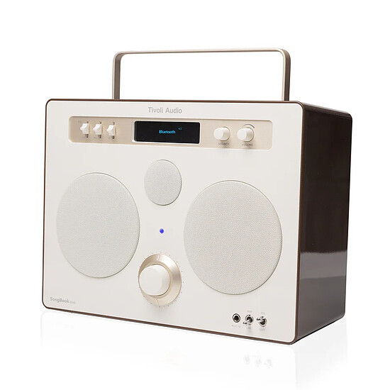 Enceinte sans fil Tivoli Audio SongBook Max - Crème/Marron  - Autre vue