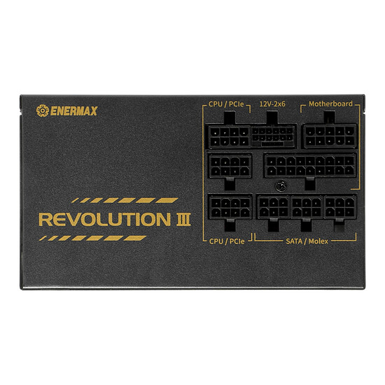 Alimentation PC Enermax Revolution III ATX 3.1 850W - Gold  - Autre vue