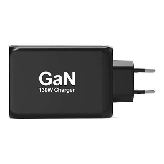 Chargeur PC portable PORT Connect Chargeur mural GaN 130W USB-C avec câble - Autre vue