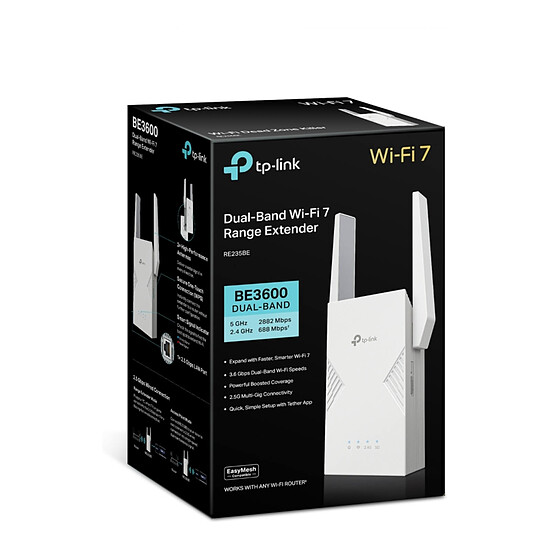 Répéteur Wi-Fi TP-Link RE235BE - Répéteur WiFi 7 BE3600 - Autre vue