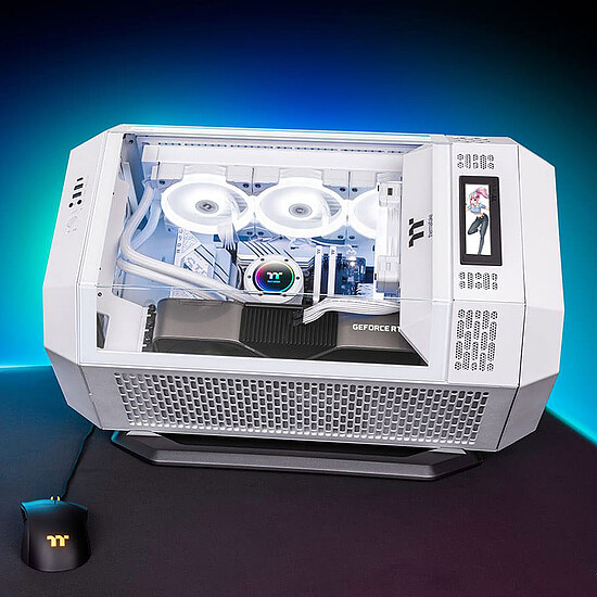Accessoires divers boîtier Thermaltake Kit de support de boitier The Tower 300 - Blanc - Autre vue